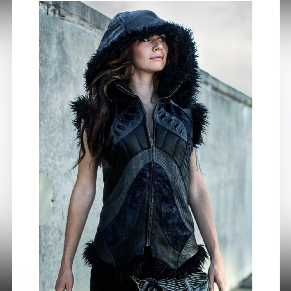 Ayyawear Leather Yin Vest